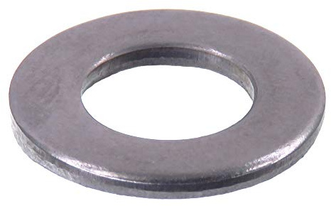 Arandela SECCARO para tornillos M8, 8.4 x 16.0 x 1.6, acero inoxidable V2A VA A2, DIN 125 / ISO 7089 & 7090, 20 piezas