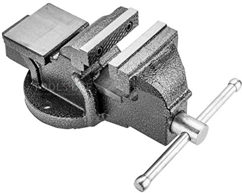 Schlosser-Schraubstock 125 mm, mit Amboss, Backen gehärtet Topex 07A112