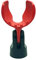 Ammo Clip T1n1 - Bullet Mic Holder for BlowsMeAway Productions Bulletini® and other similar Harmonica Microphones (Chili Red)