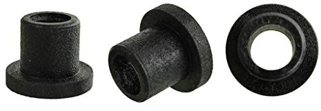 metakreon Lagerbuchsen - 25er Pack - rund - Kunststoff SBS - schwarz