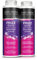 Frizz Ease Brazilian Sleek Frizz Immunity Shampoo & Conditioner Set 2 x 500 ml für krauses, mittelgrobes bis grobes Haar mit Keratin-Tropfen für langanhaltende, glatte Ergebnisse, große Packung