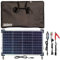OptiMate Tecmate Solar Duo 40W Travel Kit, TM522-D4TK, Caricatore e mantenitore Solare ermetico di Carica con Recupero di Batteria a Sei Fasi da 12V / 12.8V 3.33A