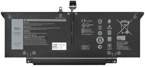 7xinbox 7,6V 52Wh JHT2H 04V5X2 0HRGYV 07CXN6 35J09 09YYF 009YYF CN-009YYF Batterie de Rechange pour Dell Latitude 7310 7410 Series