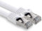 freiwerk 2,0m - weiss - 1 Stück CAT.7 Netzwerkkabel Lan Ethernet Patch Kabel S-FTP LSZH PIMF 10GB s RJ45 Stecker Cat6a