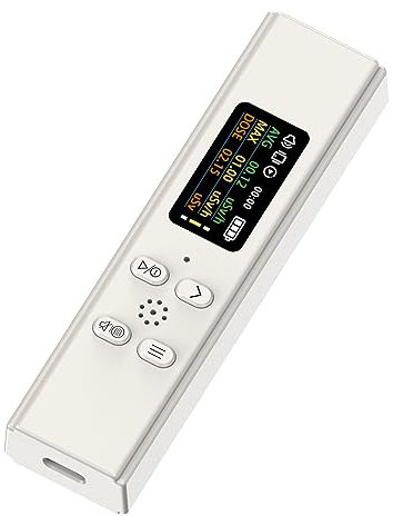 XGXHIN Geigerzähler-Nuklearstrahlungsdetektor, Hochpräziser Beta-Gamma-Röntgenstrahlungsmonitor Mit Ton-Licht-Alarm, Professioneller Mini-Radioaktivitätstester