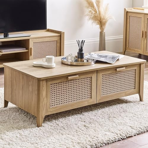 Julian Bowen Sydney 2 Drawer Coffee Table