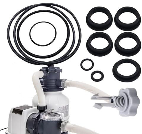 Parti filtranti a sabbia, pezzi di ricambio per piscine | Anello di ricambio per pompe filtro a sabbia - Parti per guarnizioni filtro a sabbia, riparazione di pompe filtro piscina, valvole di sfiato e