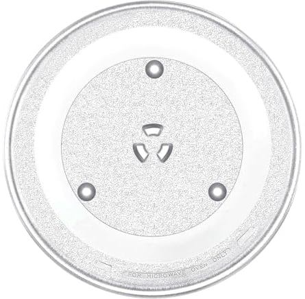 SPARES2GO Universal Microwave Turntable Plate 6 Lug Fixing Y Type Glass Dish Tray (13 / 34cm / 340mm)