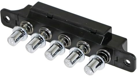SPARES2GO 5 Button Control Selector Switch for Beko Cooker Hood Extractor Fan Vent