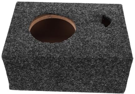 SWOOMEY Auto Lautsprecherbox 5 Zoll Dünnes Subwoofer Gehäuse Mit Hoch Tieftonkanälen Für Fahrzeug Audio Selbstgemacht Montage Kompatibel Für Verschiedene Automodelle