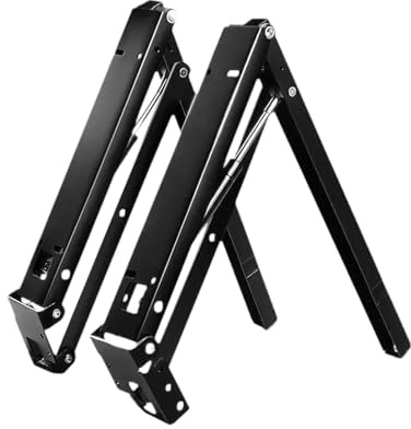 Gångjärn för dörrar Gångjärn för köksskåp 2Pcs Folding Shoe Changing Stool Hydraulic Hinges Mounting Hardware Snubber Dampers