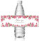 ANATTASOUL 30 Etichette Personalizzate, Rosa e Foglie Etichette for Bottiglie, Compleanni, Battesimo, Matrimonio, Bar, Mitzvah, Decorazione, Autoadesiva, Confezione di Caramelle