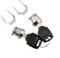Sleek Design Motorcycle Bag Box Lock Cylinder Core with Dual Key Accessory