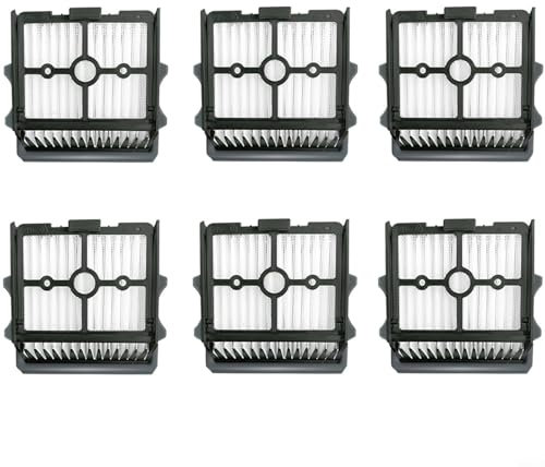2/4/6 filtri HEPA compatibili con Tineco per Floor One Switch S6/per Stretch S6, filtro per aspirapolvere umido (6 pezzi)