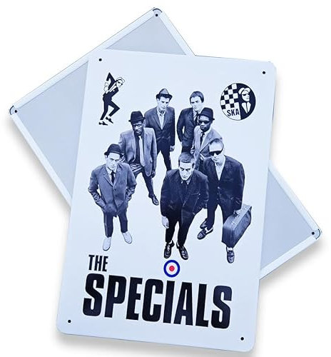 The Specials Metal Wall Sign, Northern Soul Music Band Poster, Pop music Sign Home, Kitchen, Bar, or Garage Decor