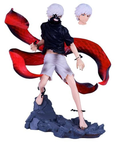 HTGWCG 21cm Action Figure, Anime Accessori per Teste intercambiabili Carattere Modello PVC Anime Statua, Desktop Auto Collezione Regali Decorazioni per Bambini Festa Compleanno