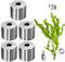 YHTCC 5pcs Aquarium Plant Weights Anchors, Bendable Plant Anchors, Reinforced for Live Plants, Metal Aquatic Weights for Live Plants Prevents Floating