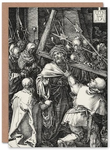 Artery8 Albrecht Durer Art Card Bearing of the Cross to Golgotha
