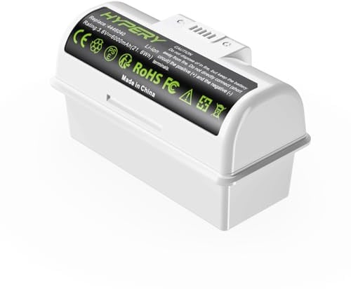 3,6 V 6000 mAh Li-Ionen Ersatz Akku mit höherer Sicherheit und längerer Laufzeit – kompatibel mit iRobot Braava Jet 240 Bodenwischrobotern