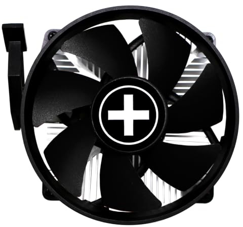 Xilence A250PWM.B AMD CPU Luft Kühler, AM5/AM4, 89W TDP, Top Blow, leiser 92mm Lüfter, einfache Montage, optimal für moderaten Kühlbedarf im Office/Gaming PC