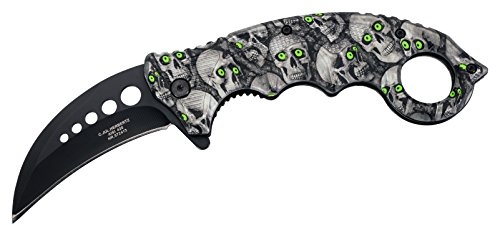 Herbertz Karambit, Totenköpfe Einhandmesser