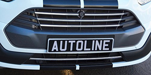 Chrom Gitter Accent Feinbau-Set umfasst 5, um Transit Custom (2012–17)