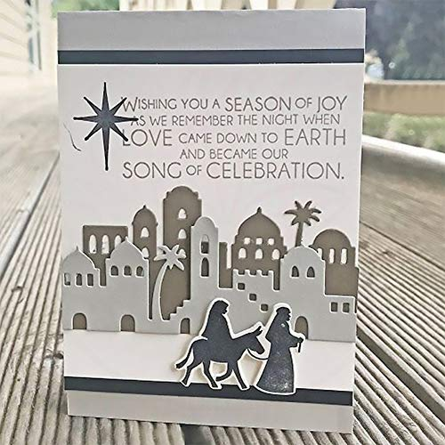 SpirWoRchlan Stanzmaschine Stanzschablone, Scrapbooking Prägeschablonen Stanzformen Schablonen Für Scrapbooking, Fotopapier, Karten, Handwerk Prägen DIY Herstellung Geburtstag Geschenk