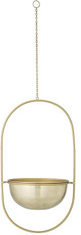 Bloomingville Blumentopf, goldfarben, Eisen