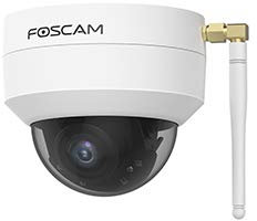 Foscam D4Z - 4MP HD Dual Band WI-FI PTZ Outdoor Camera - IK10 Vandal-Proof Dome, AI Human Detection, 20M Night Vision, Optical Zoom - View and Playback Anywhere on App - Works with Alexa and Google