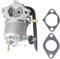 SGBTB Vergaser mit Dichtungssets für John Deere 2317 2718 9330 LX188 LX279 LX289 17HP Rasentraktor für Kawasaki FD501V Motor, ersetzt 15003-2653