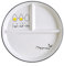 Onepine Assiettes en Porcelaine Assiettes Divisées Assiette Compartiment Adulte Diet Assiettes Plates de Table Assiettes à Salade