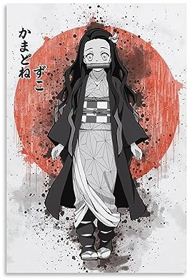 KHAMEO Demon Slayer Nezuko Tanjiro Anime Poster1 (28) Leinwand-Poster, dekoratives Gemälde, Leinwand-Wandposter und Kunstdruck, modernes Familienschlafzimmer-Dekor-Poster, 30 x 45 cm