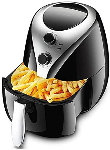 DameCo Friggitrice ad Aria per Uso Domestico Friggitrice ad Aria 5L Frieshine Francese Multifunzionale Home Smart Senza friggitrice Forno a temporizzazione precisa con Suono rapido Interesting