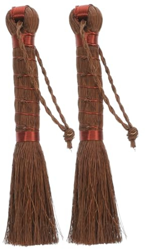 FUNOMOCYA Spazzola Per Bonsai in Di Scopa a Mano Per Pulizia Vasi Per e Fioriere