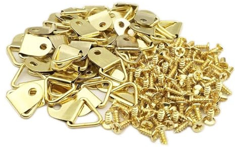 LQIOACU ganci per quadri,appendi quadri,ganci per quadri muro,40 set, resistenti e perfetti per appendere quadri incorniciati