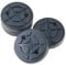 GIVIHGETI 4 Stück 120 x 30mm Gummiauflage Parkhebebühne Gummiteller Hebebühne Gummiaufnahme, Gummiauflage, Aufnahmegummi, Wagenheberauflage für Wagenheber und Hebebühnen