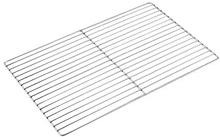 CIYODO Edelstahl BBQ Grillnetz Vielseitiges Grillgitter Für Outdoor Camping Gartenpartys Und Backen Robustes Und Langlebiges Grillzubehör Für Gas Und Holzkohlegrills