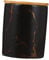 Amosfun Black Marble Sealed Jar Cracker Storage Container Kitchen Organizers Storage Ceramic Tea Jar
