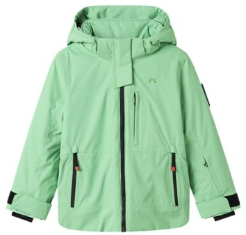 NAME IT Unisex Kinder Nknslope10 Jacket Ski Edition Fo Noos, Irish Green, Numeric_152
