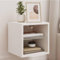FENLAX Armoire murale pour salon, blanche, 30 x 28,5 x 30 cm, en matériau dérivé du bois, polyvalente, pour le placement de livres, DVD, bureau, salle de bain, bibliothèque, meuble TV