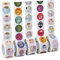 DIYEAH 5 Rollen DIY-Aufkleber cute sticker süße sticker easter stickers beschriftung aufkleber Kinderspielzeug Rennmaus Aufkleber für Handwerk Siegel Aufkleber Kupferplattenaufkleber