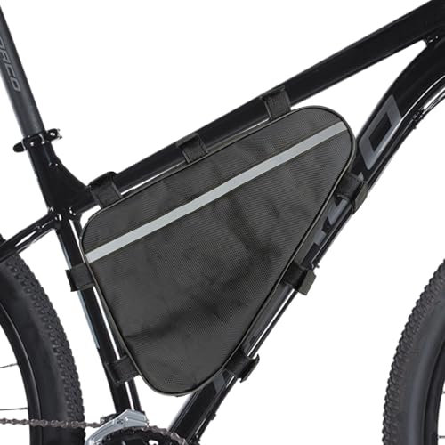 Battery Bag Triangle - Waterproof E-Bike Battery Case, Large Capacity Triangle Pouch | 15.35x14.17x8.66 Inch Lithium Battery Storage Bag, Frame for Electric Bikes, Cycling Accessories, Outdoor
