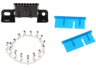 THINCAN 16 Pin Weiblicher Drahthöhlenanschluss OBDII Auto Auto Adapter