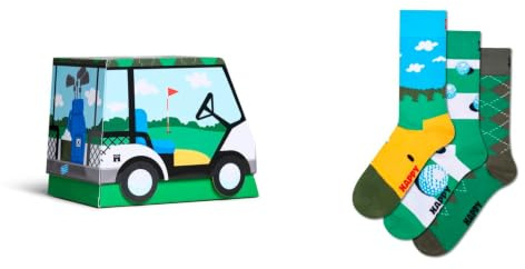 Happy Socks Golf- & Tennis-Crew-Socken für Herren und Damen, 36-40 & 41-46