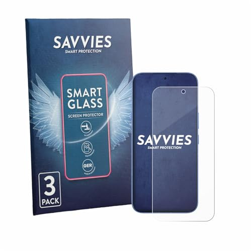 Savvies 3 Stück Panzer Schutz Glas für Infinix Note 60 Pro 9H Schutzfolie HD Klar, Blasenfrei, Anti-Fingerabdruck, Stoßfest, Displayschutz