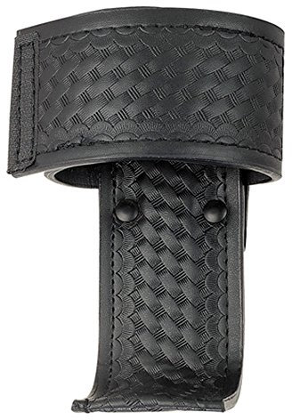 Basketweave Universal Fit Radio Pouch L-Style Radio Holster, Universal Radio Carrier