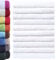 NatureMark 10er Pack Waschlappen | 100% Baumwolle | Frottier Seiflappen | Größe 30 x 30 cm | Frottee Seiftücher im 10er Pack Farbe: Weiß