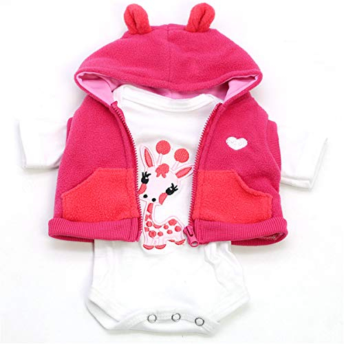 GIVBRO Puppenanzug, Haarnadel-Jacke, Kleidung, Outfit für BJD-Puppen, 48 cm, SD Girl Baby Puppen Kinder Geschenk Kostüm Zubehör Set