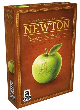Asmodee | Cranio Creations | Newton inkl. Erweiterung Große Entdeckungen | Grundspiel + Erweiterung | Kennerspiel | Brettspiel | 2-4 Spieler | Ab 12+ Jahren | 45+ Minuten | Deutsch