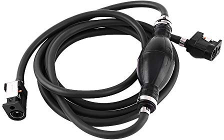 Oil Tube Tank Connector, 300cm Fuel Line Hose Primer Oil Tube Tank Connector Replacement for Mariner Outboard Motors